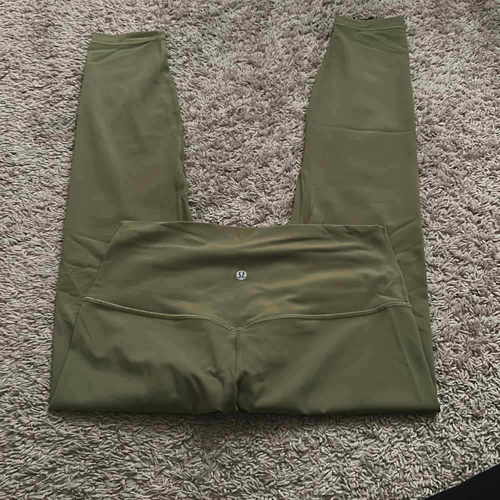 Green Lululemon aligns!! 25”